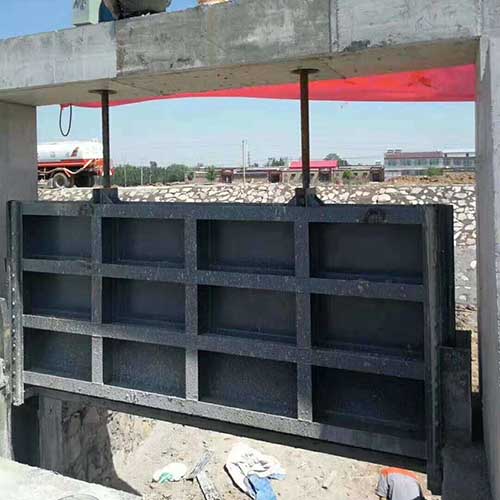 钢制闸门启闭机图解 钢制闸门启闭机图解