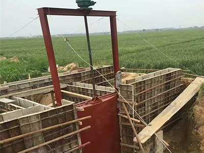 永济机闸一体铸铁闸门应用 永济机闸一体铸铁闸门应用